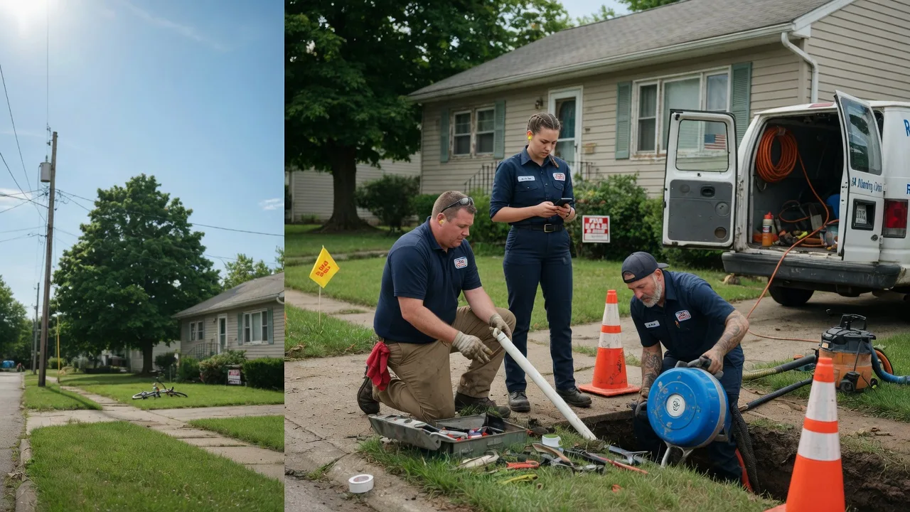 Sewer Line Repair in Clarksville, IN near me